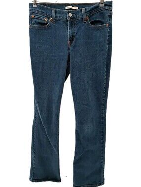 Levis Jeans Womens Size 29 Blue Denim 415 Relaxed Bootcut Stretch Cowgirl Casual